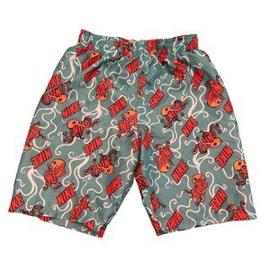Nike Octopus swim trunks short bathing suit size youth large